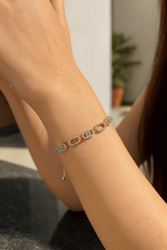 Jewelry Cubic Zirconia Bracelet for Women | Elegant Luxury Crystal Bracelet